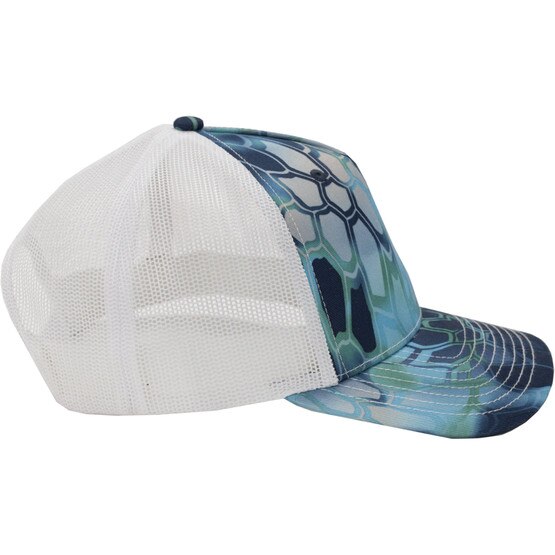 RagLady Aqua White Hat